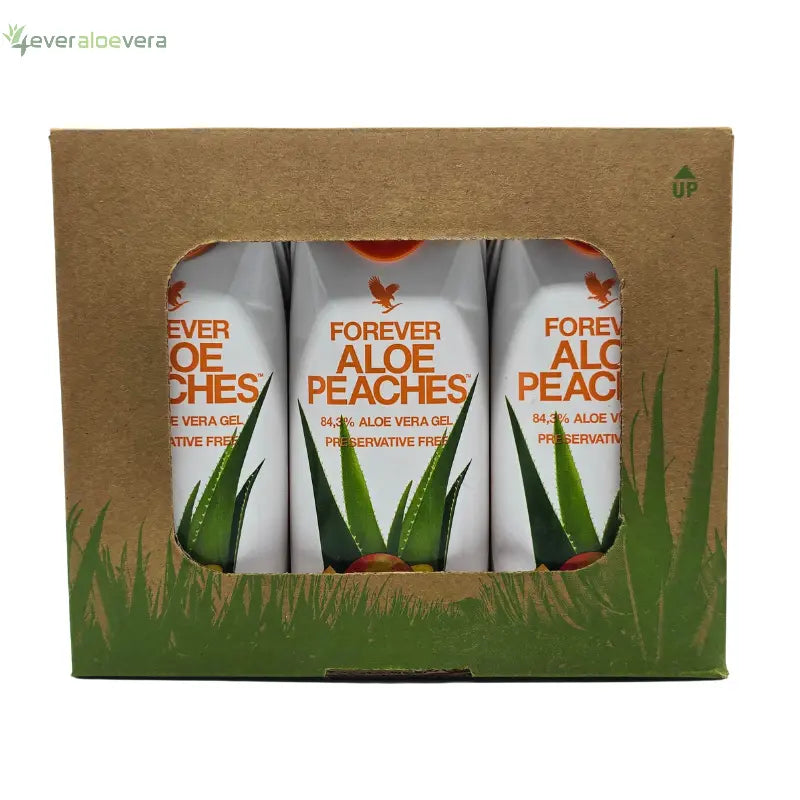 forever aloe peaches mini 330 ml