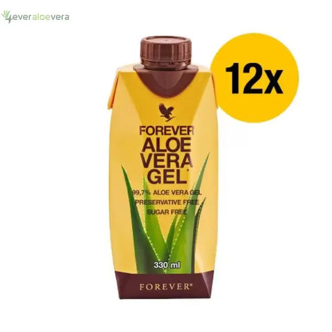 Forever Aloe Vera Gel Mini - 330 ml - 12 Stuks 4everaloevera