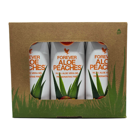 forever aloe peaches mini 330 ml