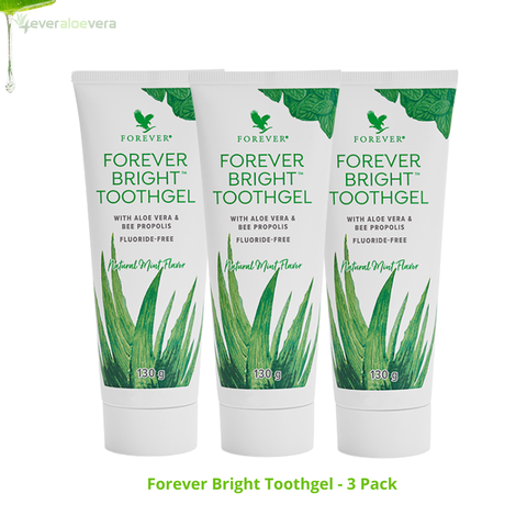 Forever bright toothgel voordeelpack_3 stuks online kopen met 15% korting op 4everaloevera 