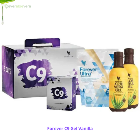 Forever C9 Gel Vanilla Detox kuur kopen met 15% korting online op 4everaloevera