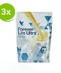 Forever Lite Ultra Vanilla Shake 3 Pack económico batido de comida rico en proteínas