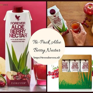 Geniet van de Fruitige Twist van Aloe Berry Nectar met Cranberry en Appel