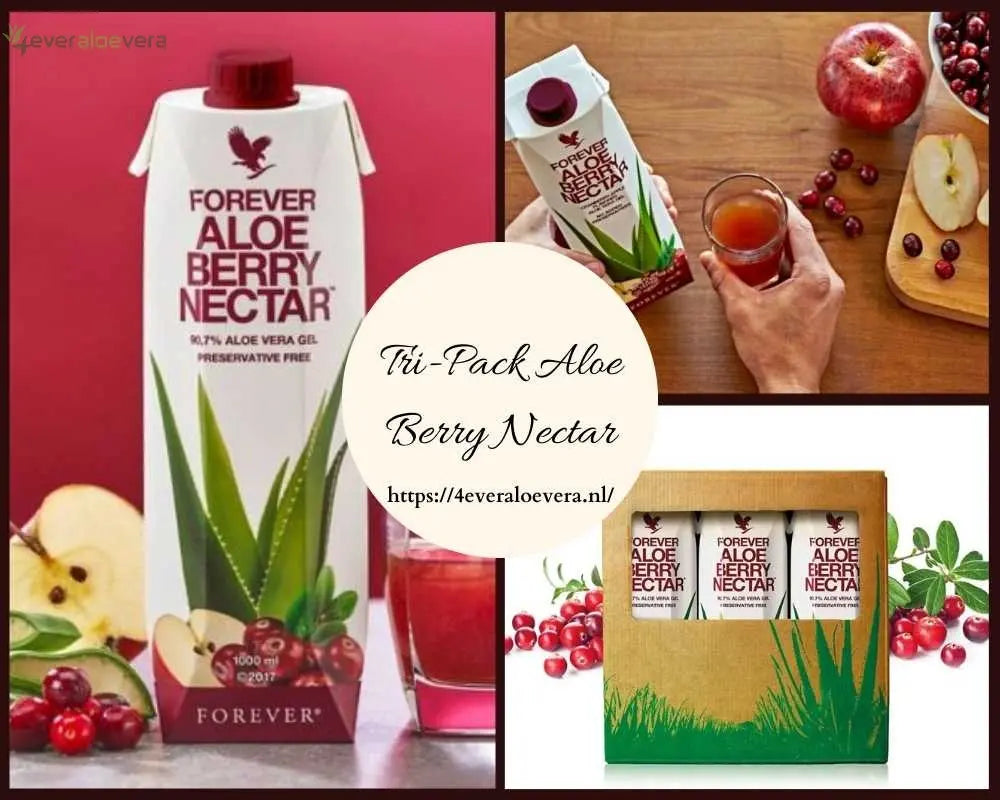 Geniet van de Fruitige Twist van Aloe Berry Nectar met Cranberry en Appel