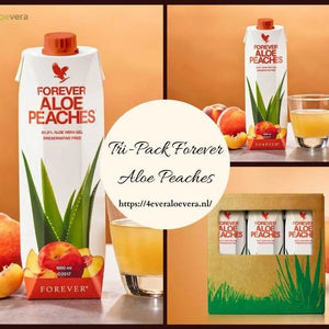Voel de Zomer Vibes met de Aloë Vera Gel van Tri-Pack Aloe Peaches!