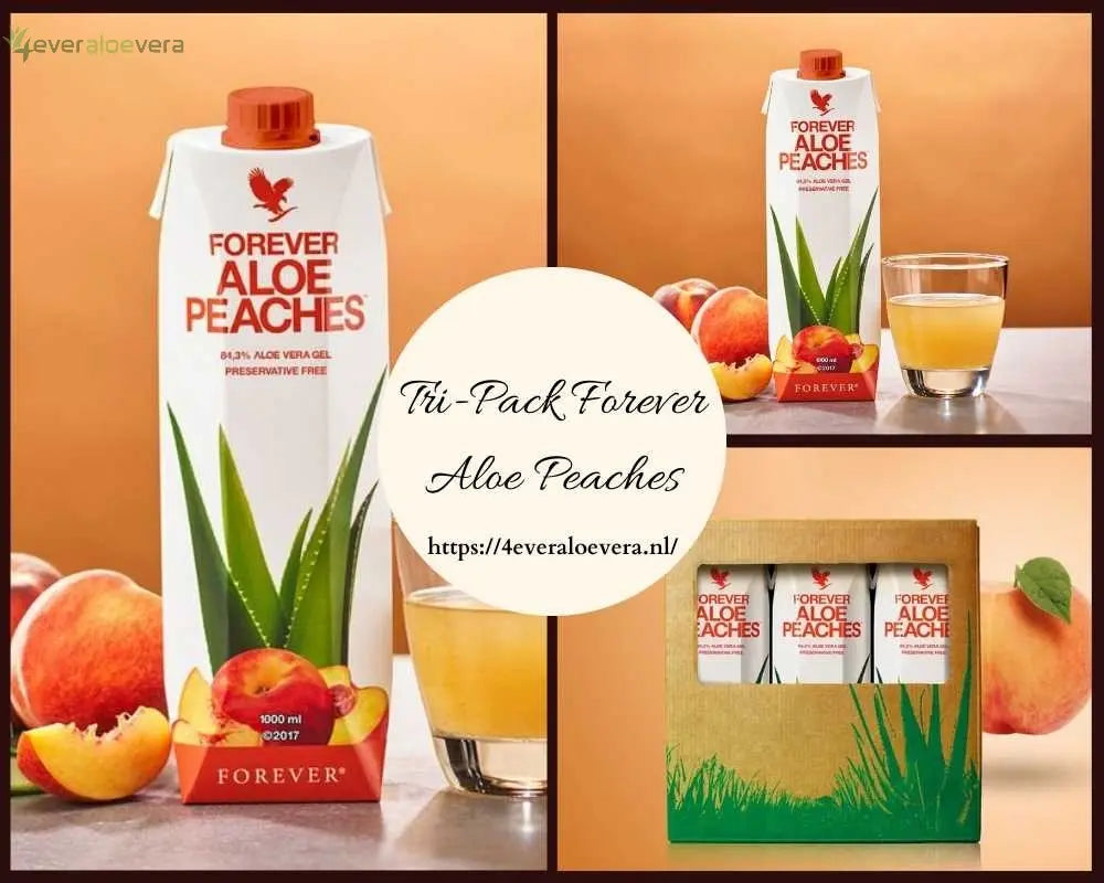 Voel de Zomer Vibes met de Aloë Vera Gel van Tri-Pack Aloe Peaches!
