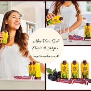 Look Better, Feel Better met Tripack Aloe Vera Gel Mini & ARGI+ Sticks: De Ideale Combinatie voor Een Gezond en Sportief Leven!