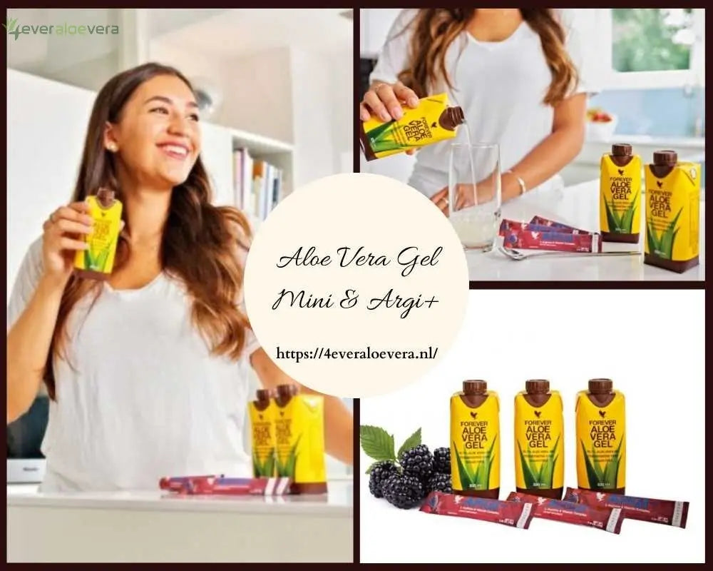 Look Better, Feel Better met Tripack Aloe Vera Gel Mini & ARGI+ Sticks: De Ideale Combinatie voor Een Gezond en Sportief Leven!