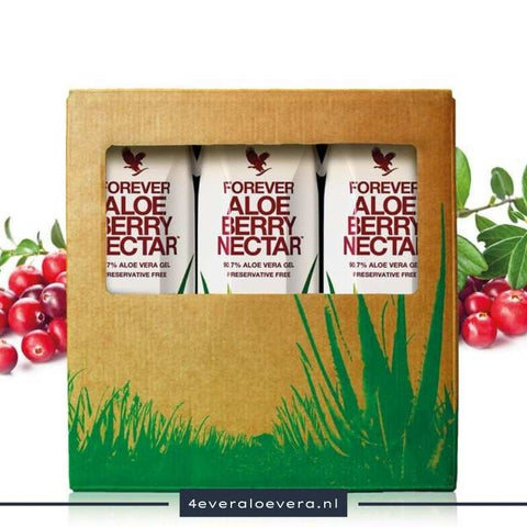 Aloe Berry Nectar: Een Verfrissende Aloe Vera Drank met Cranberry en Appel