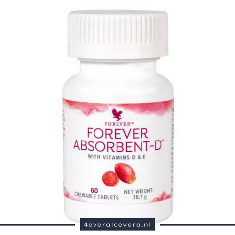 De nieuwe Absorbent-D™️ verhoogt je vitamine D met de natuurlijk zoete smaak van cactusvijg!