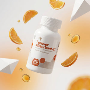 Forever Absorbent-C supplement met antioxidanten en vezels