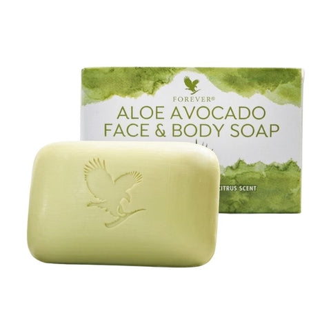 Aloe Avocado Face & Body Soap per la pulizia delicata di viso e corpo