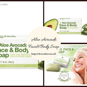 Aloe Avocado Face & Body Soap - 2 Pack - 4everaloevera