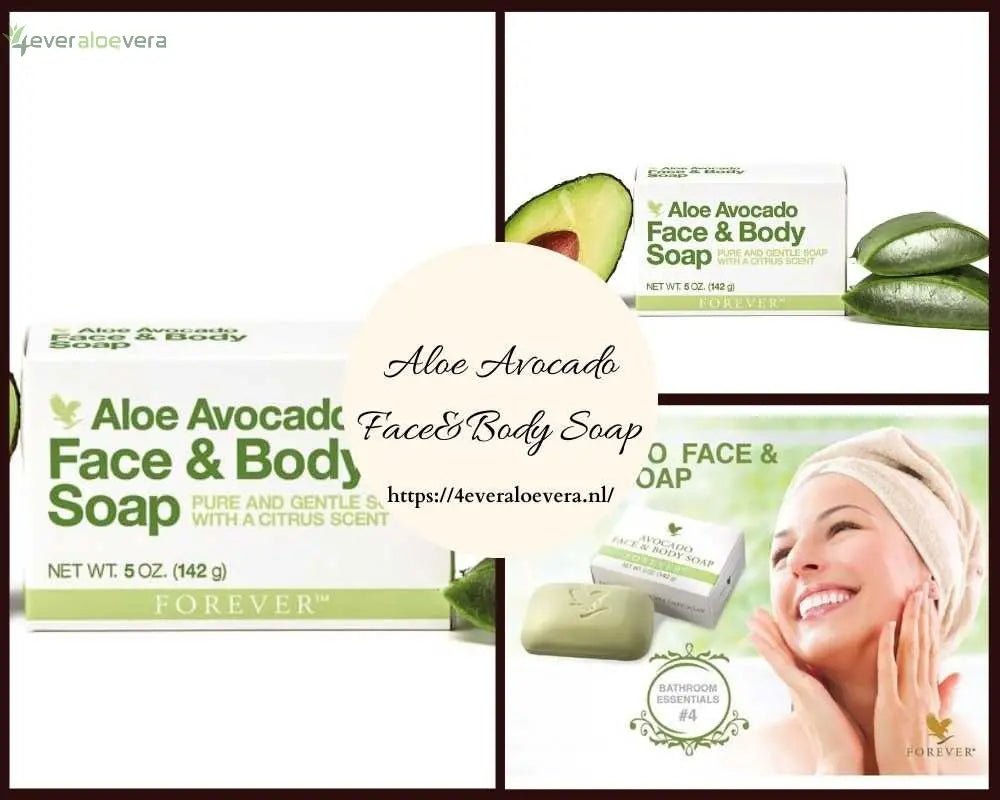 Aloe Avocado Face & Body Soap - 2 Pack - 4everaloevera