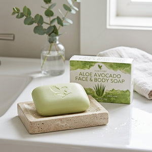 Aloe Avocado Face & Body Soap - 4everaloevera