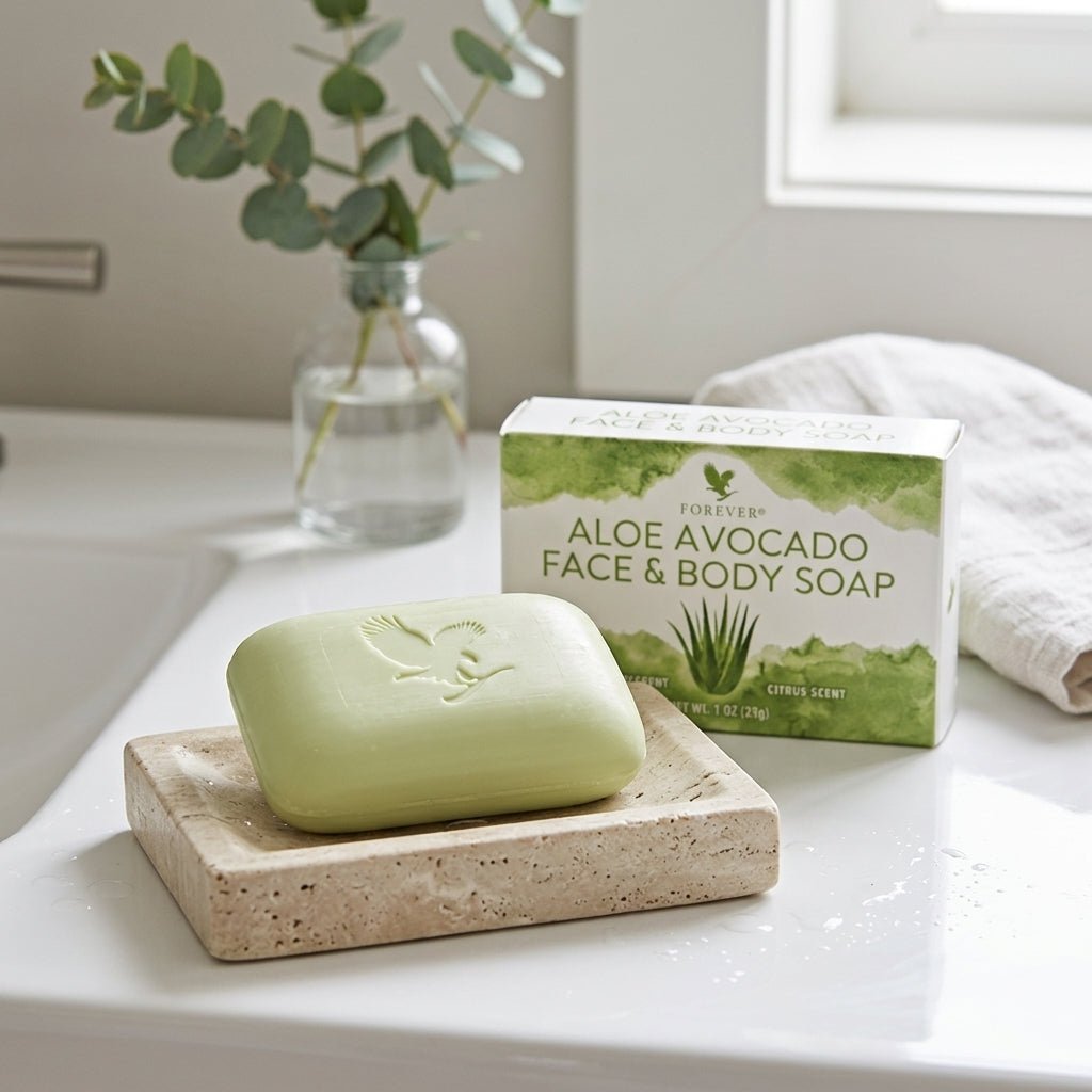 Aloe Avocado Face & Body Soap - 4everaloevera