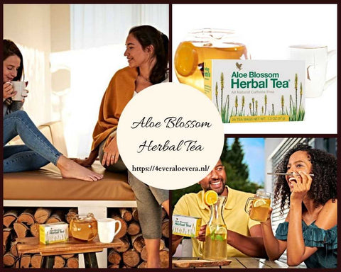 Geniet van Rust en Ontspanning met Forever Aloe Blossom Herbal Tea!