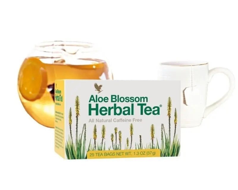Aloe Blossom Herbal Tea with herbs and spices