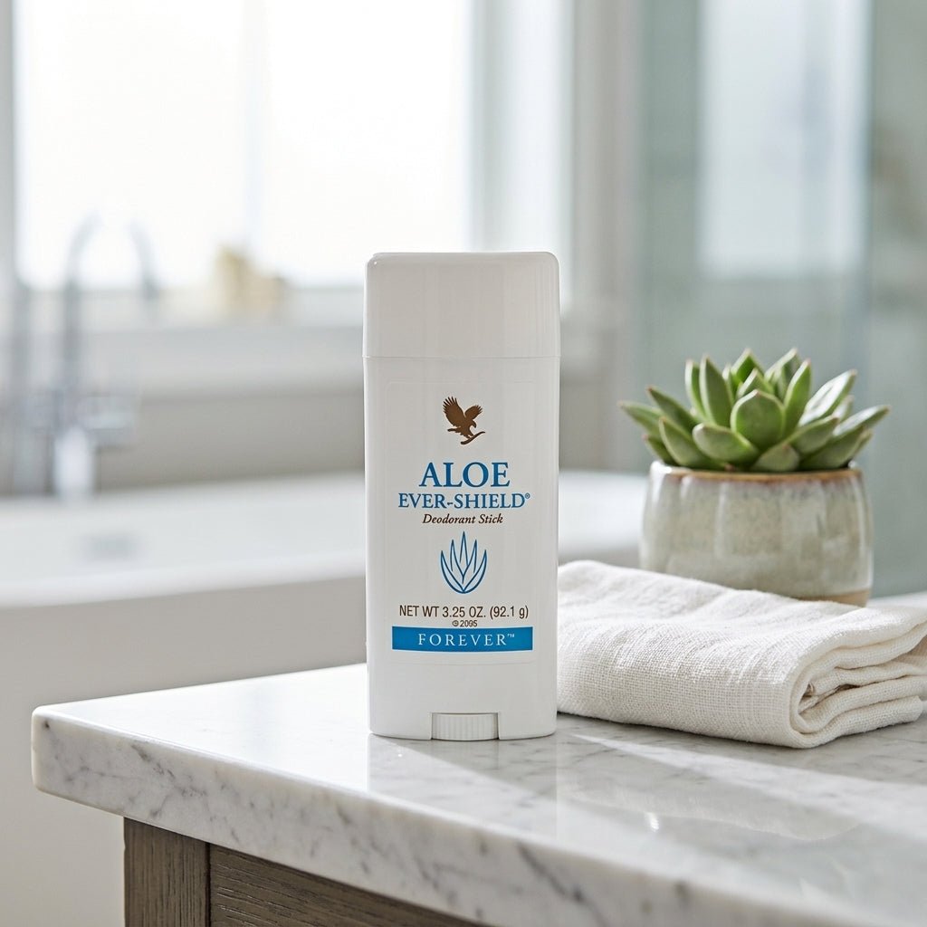 Forever Aloe Ever-Shield Deodorant Stick for fresh and cared for skin