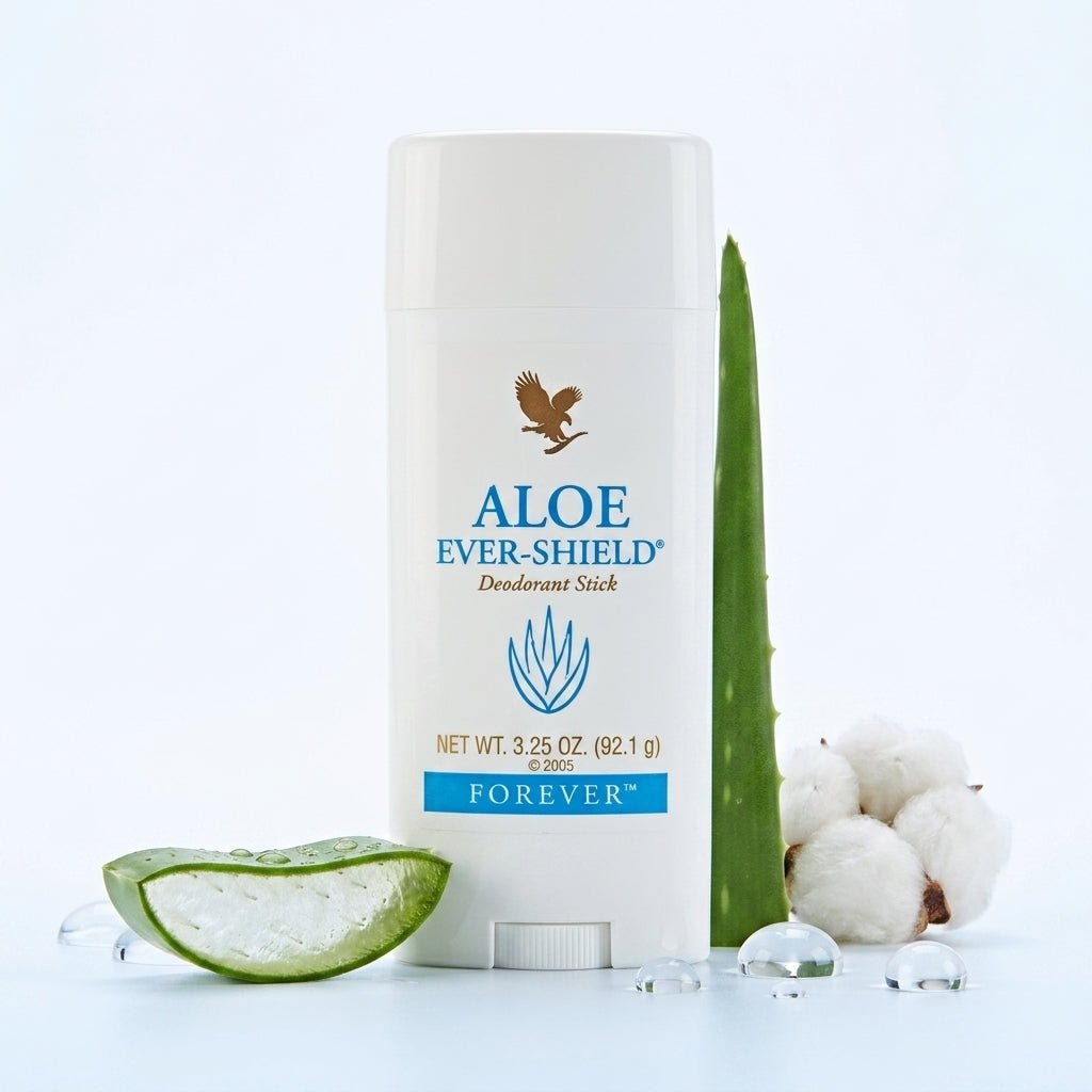 Forever Living Aloe Ever-Shield with aloe vera for mild deodorant care