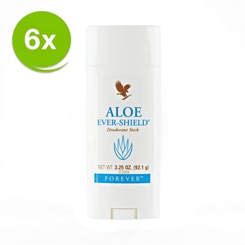 Forever Aloe Ever-Shield Pack économique de 6 déodorants – Économisez sur les bâtons de déodorant naturel