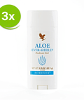 Forever Aloe Ever-Shield Pack économique de 3 déodorants – Déodorant frais en stick sans aluminium