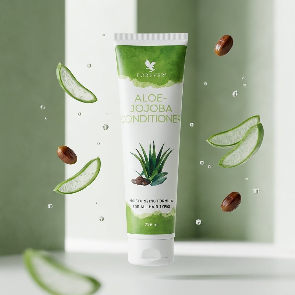 Forever Living Aloe-Jojoba Conditioner para el cuidado del cabello y el cuero cabelludo