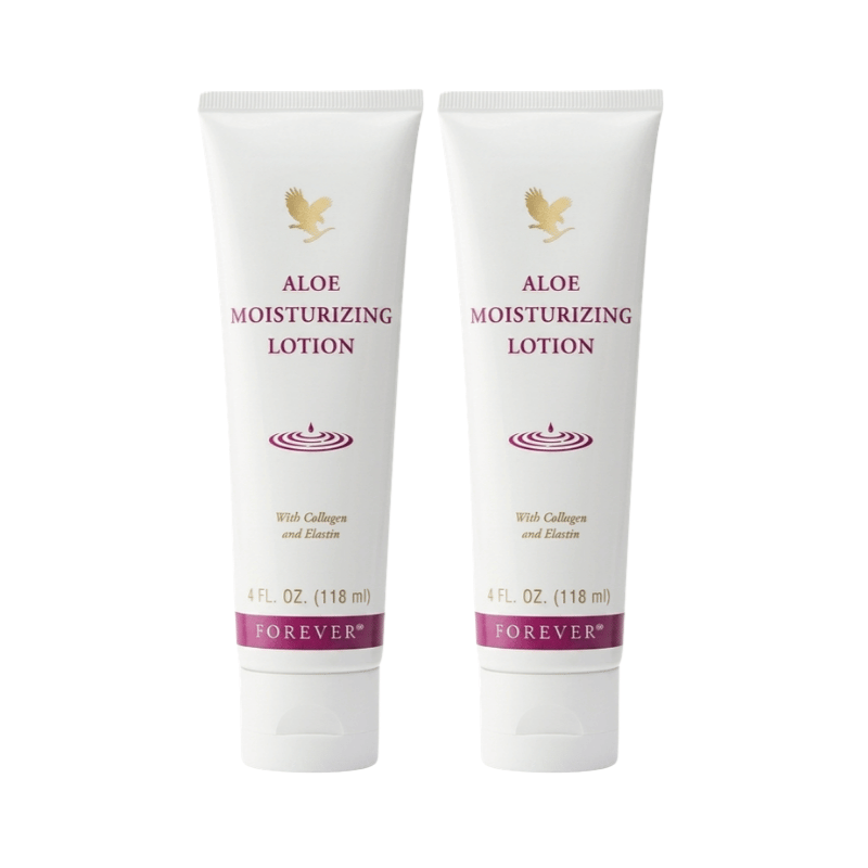 Aloe Moisturizing Lotion 2-Pack voordeelbundel met hydraterende aloë vera lotion