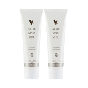 Forever Aloe MSM Gel 2-Pack voordeelbundel met aloë vera en MSM