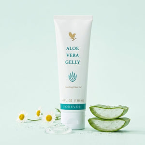 Sperimenta il comfort naturale di Aloe Vera Gelly Crema per una pelle luminosa