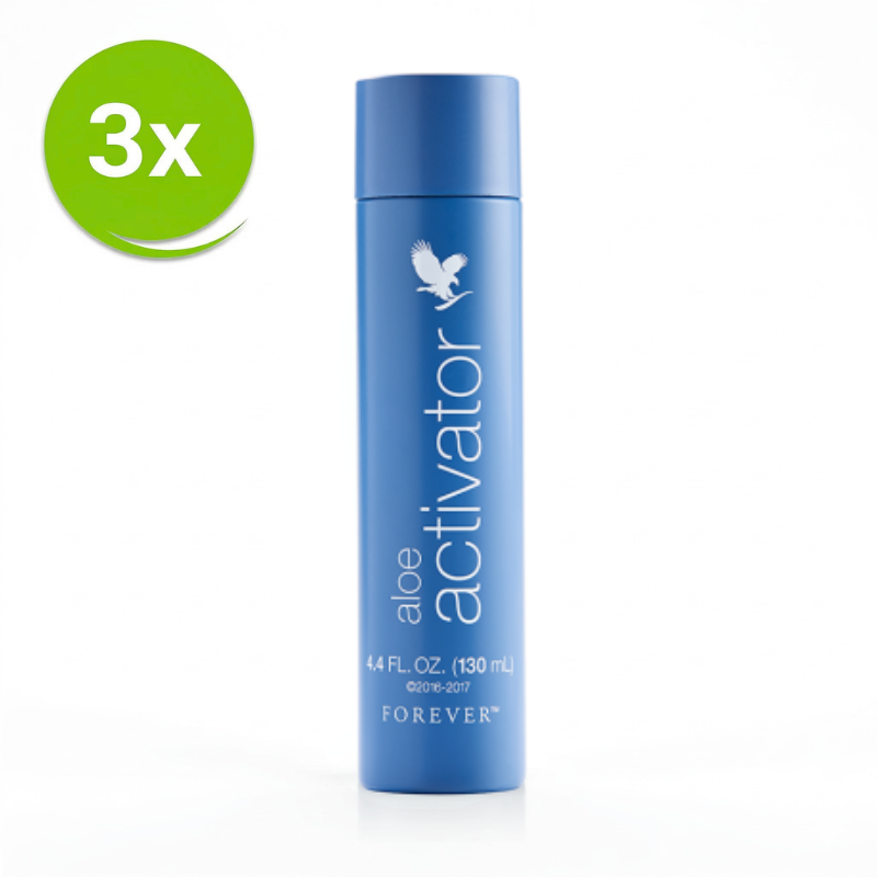 Forever Aloe Activator 3-Pack Rabattpaket mit 99 Prozent Aloe Vera