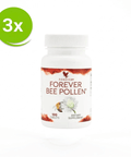 Paquete de descuento de 3 packs de Forever Bee Pollen con polen de abeja puro