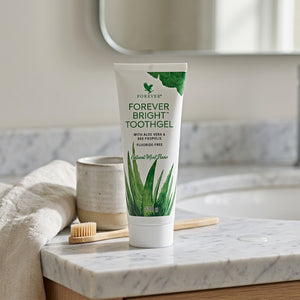 Forever Bright Toothgel fluoridevrije tandpasta met aloë vera en propolis