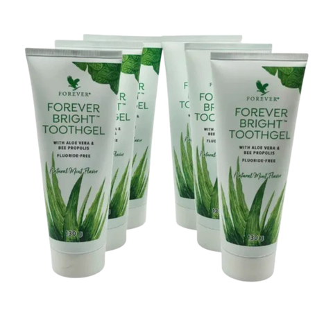 Forever Bright Toothgel Voordeelpakket - 6 Stuks 4everaloevera