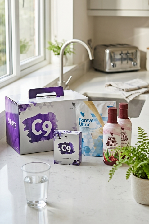 Start jouw 9-daagse detox kuur met Forever C9
