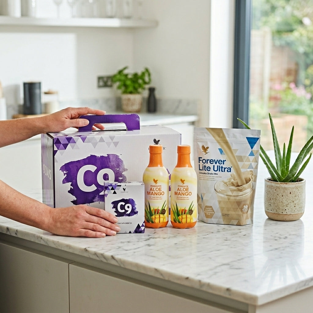 Forever Living C9 Mango Chocolate ondersteuning voor actieve levensstijl