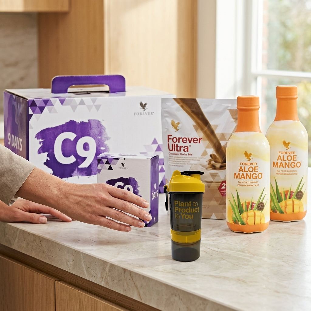 Forever C9 Mango Chocolate maaltijdshake met tropische chocoladesmaak