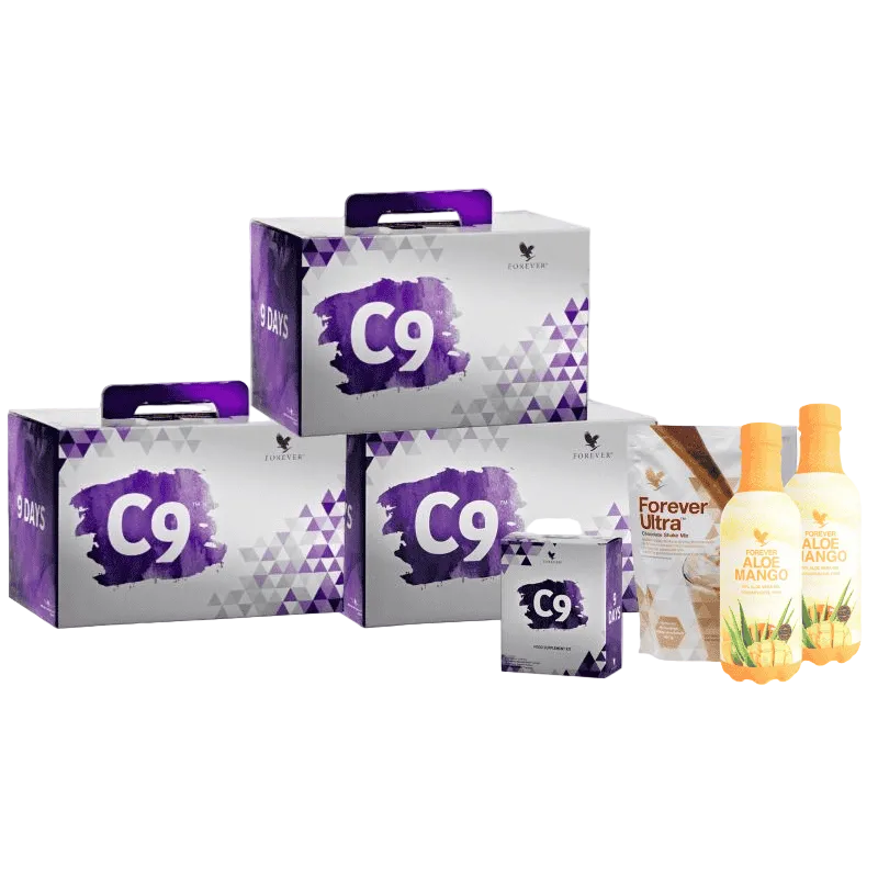 Forever C9 Pack de réduction Mangue et Chocolat 3 packs complets