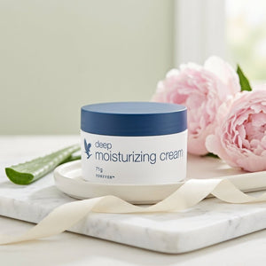Forever Aloès Deep Moisturizing Cream Pack de 3 soins intensifs pour peaux sèches