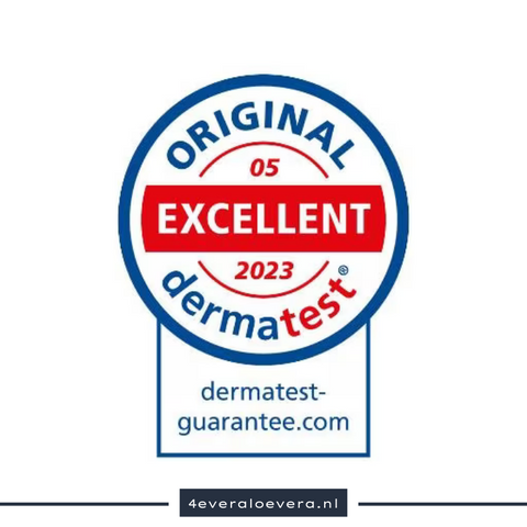 original dermatest guarantee voor aloe deep moisturizing cream 