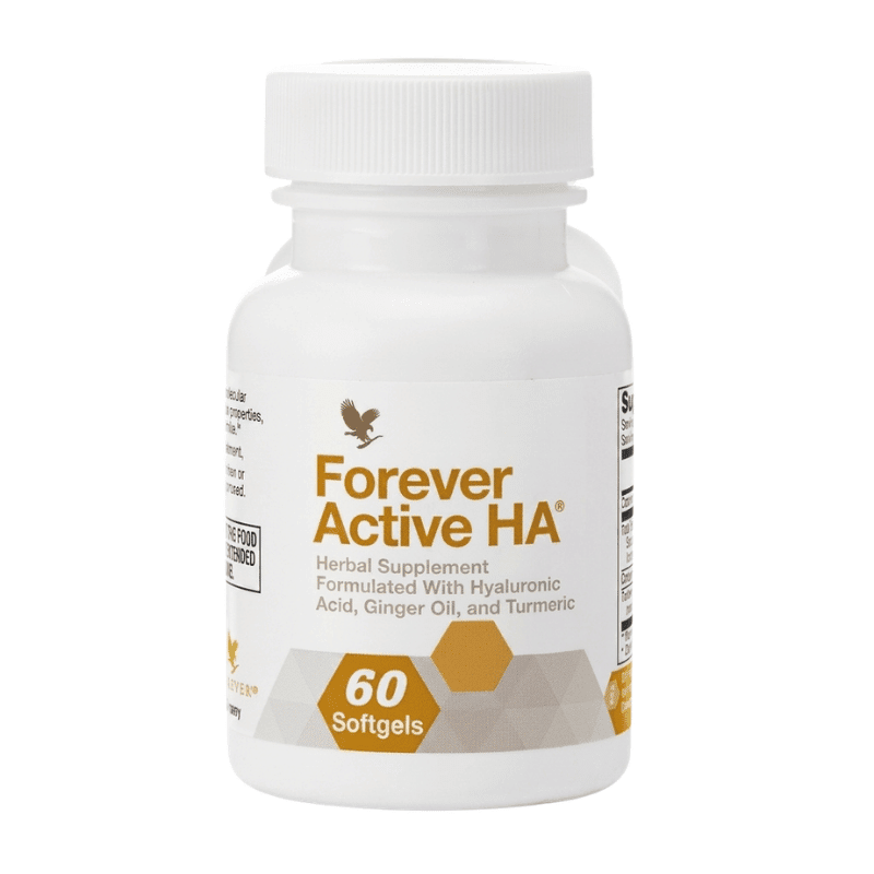 Forever Active HA supplement with hyaluronic acid and collagen