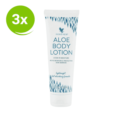 Forever Aloe Body Lotion 3 - Pack Voordeelbundel - 4everaloevera