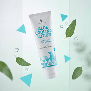 Forever Living Aloe Cooling Lotion met verkoelende en hydraterende formule
