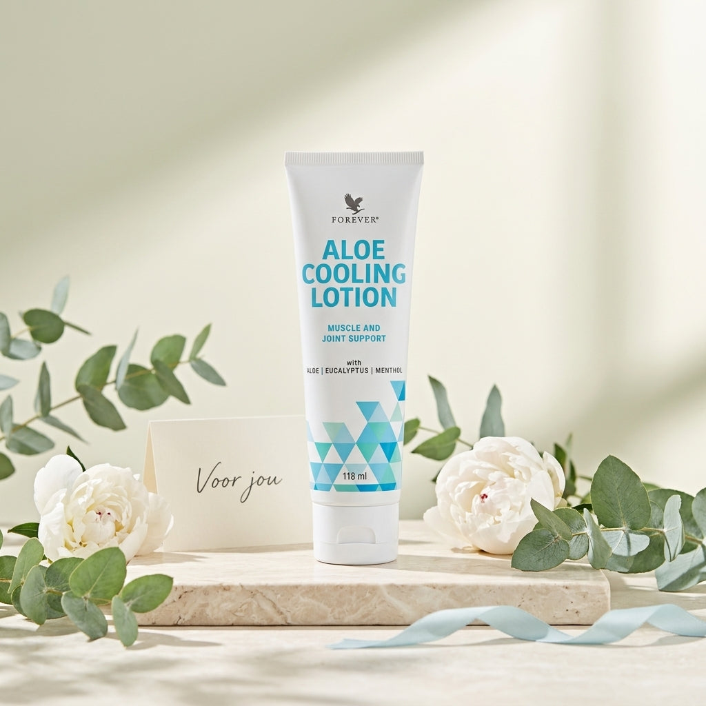 Aloe Cooling Lotion verzorgende lotion voor spieren en lichaam