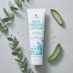 Forever Aloe Cooling Lotion à l'aloe vera pour les soins quotidiens de la peau