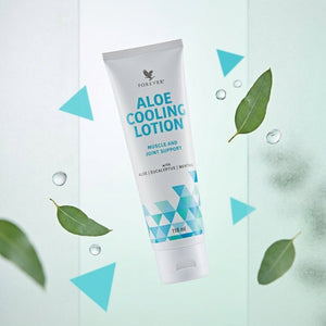 Forever Living Aloe Cooling Lotion avec formule rafraîchissante et hydratante
