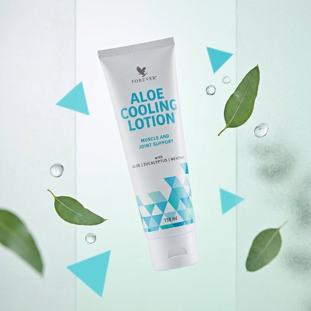 Forever Living Aloe Cooling Lotion avec formule rafraîchissante et hydratante