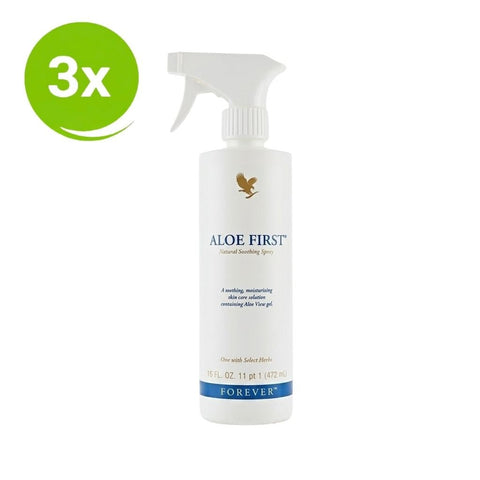 Forever Aloe First Spray 3 - Pack Voordeelbundel - 4everaloevera