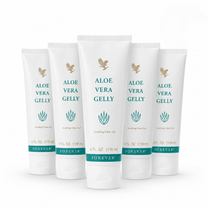 Forever Living Aloe Vera Gelly Crème 5-Pack originele huidverzorgingsbundel