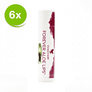 Forever Aloe Lips Pack économique de 6 – Multipack de soins pour les lèvres à l’aloe vera
